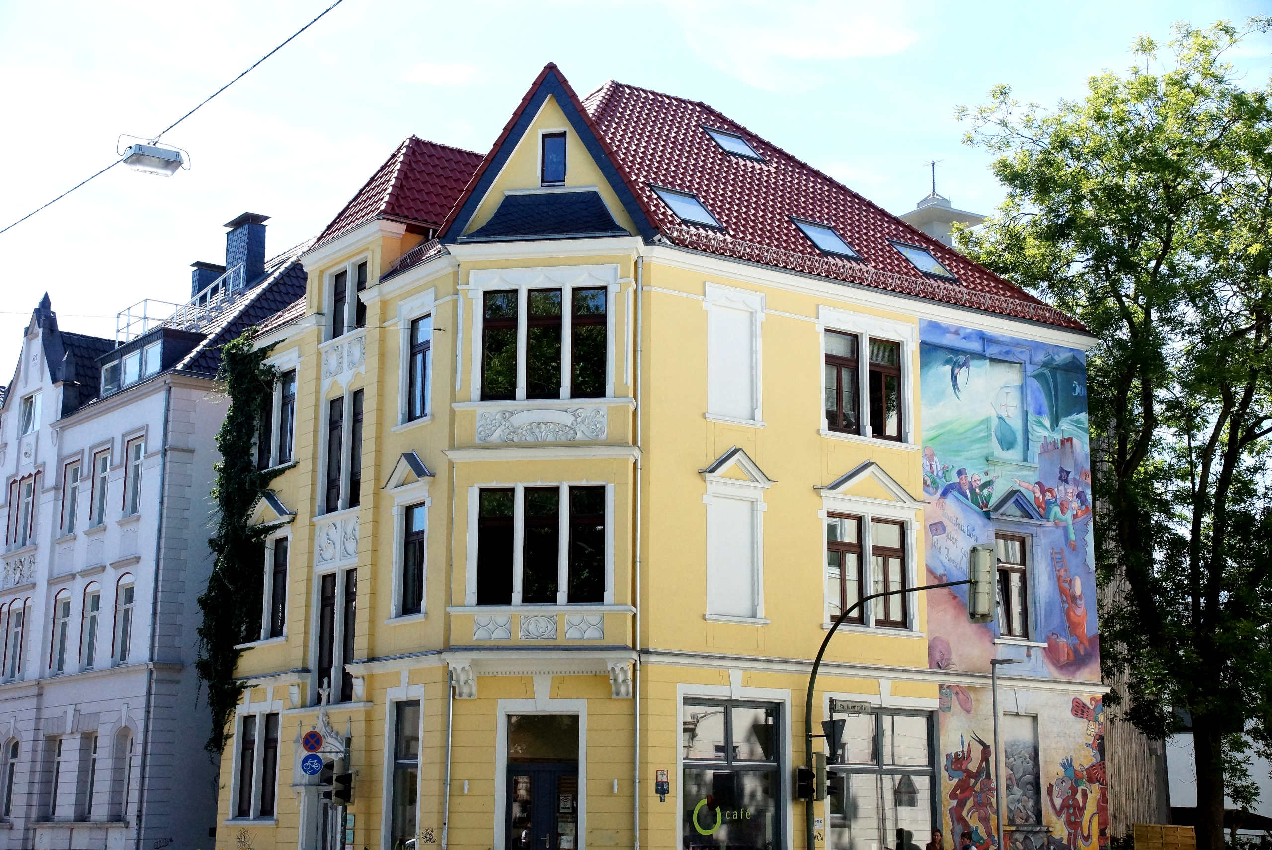 Eine Ansicht des Welthaus Bielefeld